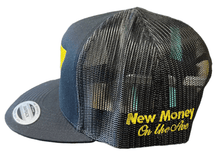 Load image into Gallery viewer, NEW Jersey Trucker Hat Yellow on Black